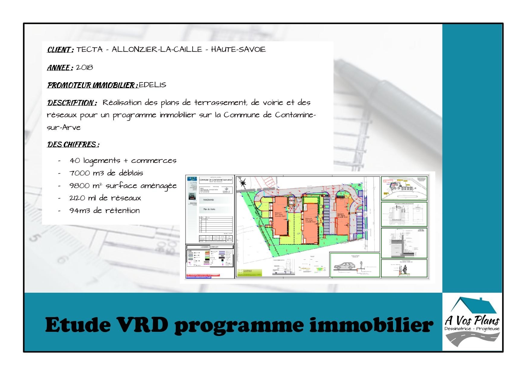 Ref 2018 TECTA PROGRAMME IMMOBILIER CONTAMINE