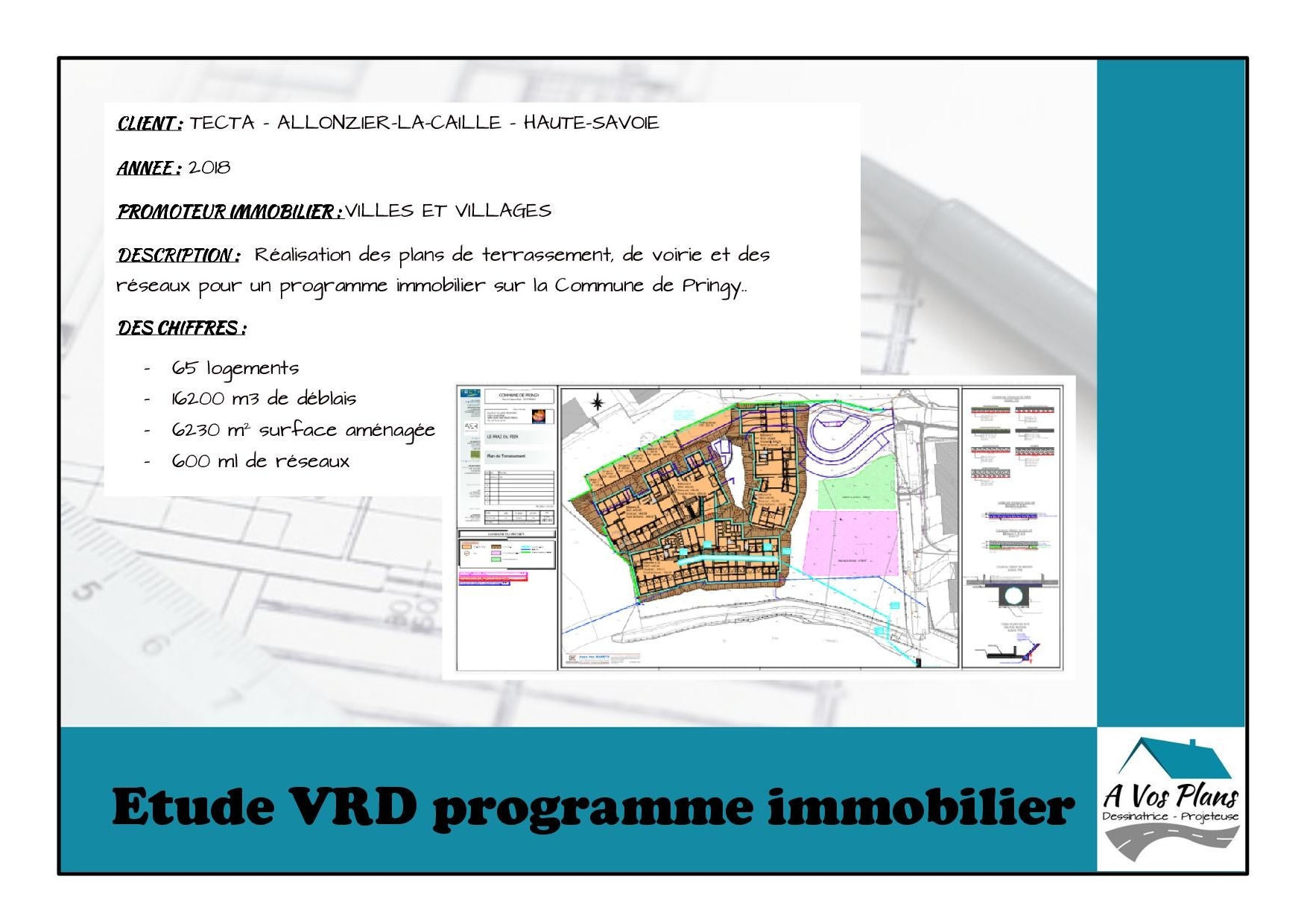 Ref 2018 TECTA PROGRAMME IMMOBILIER PRINGY